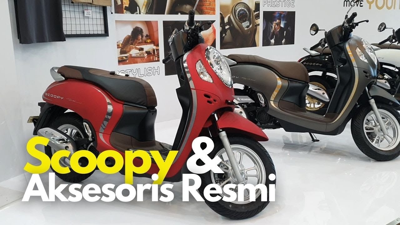 Motor Scoopy Honda Miliki Desain Yang Reto Modern Dan Keren