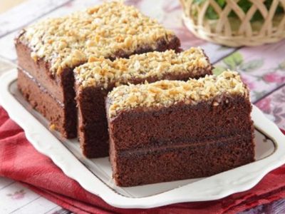 Bolu Coklat Kacang, Kudupan Manis Untuk Pendamping Ngeteh