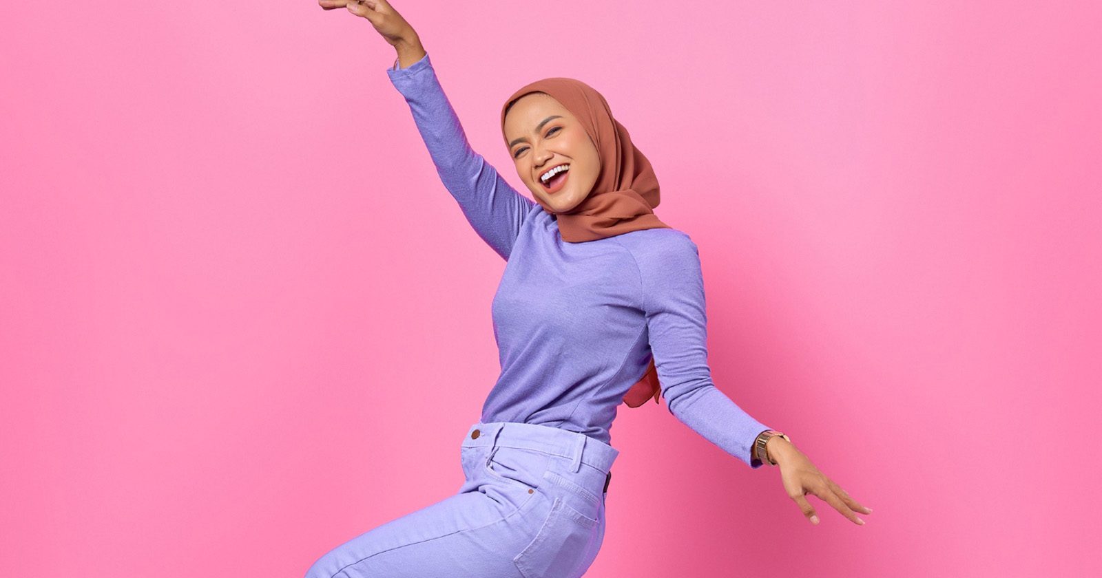 Setelan Dance Berhijab Yang Sangat Nyaman