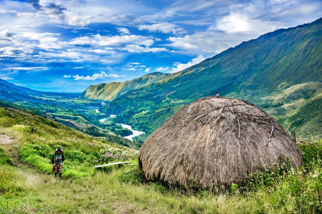 Keindahan Lembah Baliem Di Pegunungan Papua