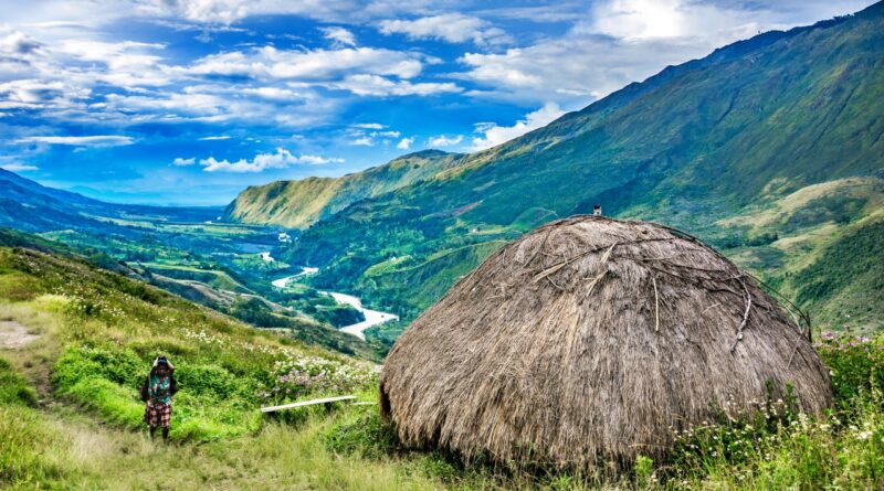 Keindahan Lembah Baliem Di Pegunungan Papua