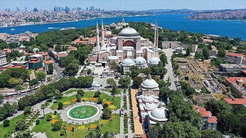 Hagia Sophia Bangunan Megah Di Kota Istanbul