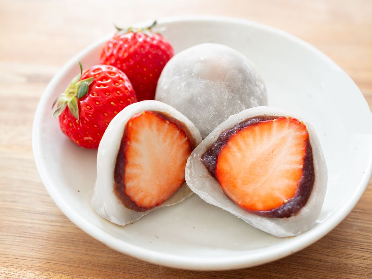 Mochi Kacang Merah Lembut Dan Mengenyangkan