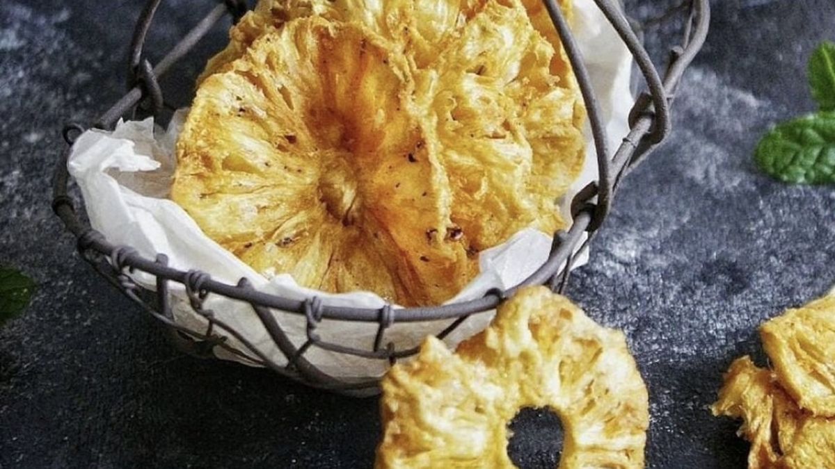Rahasia Keripik Nanas Renyah Tanpa Menghilangkan Nutrisi Alami