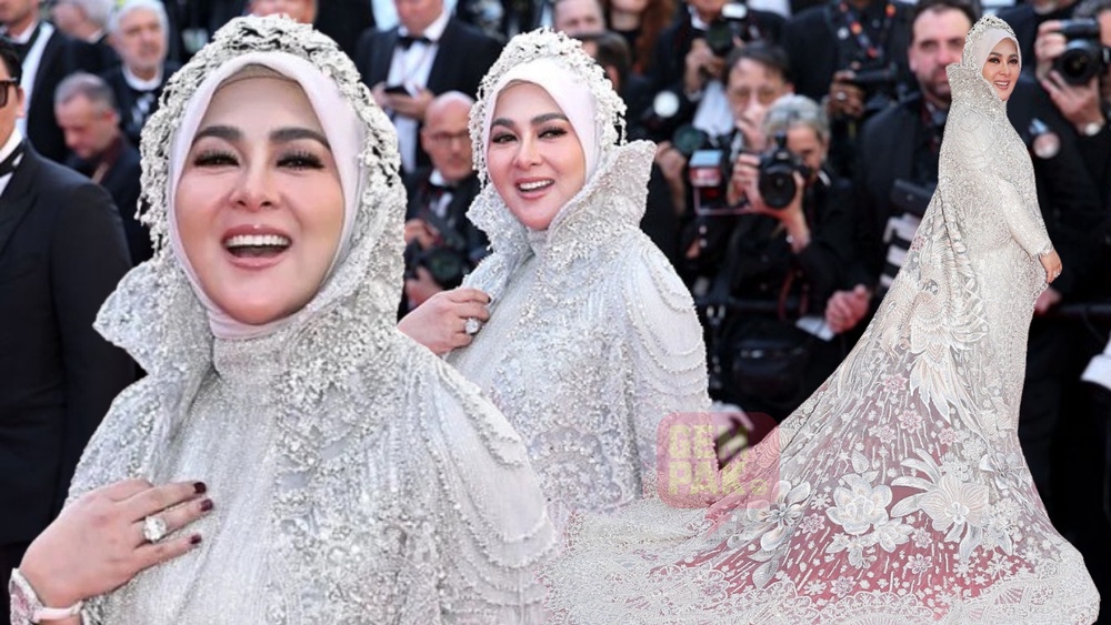 Penampilan Perdana Syahrini Di Film Cannes, Tampil Anggun!