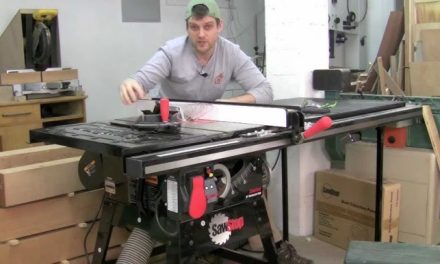 Gergaji Sawstop Di Rancang Dengan Keselamatan Canggih